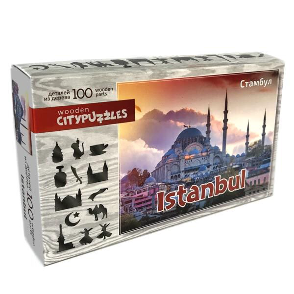 Пазлы Citypuzzles Стамбул купить,NaN