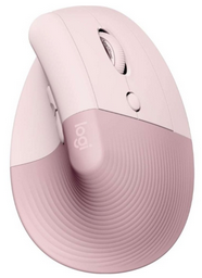 Мышь Logitech Lift Vertical Ergonomic розовый