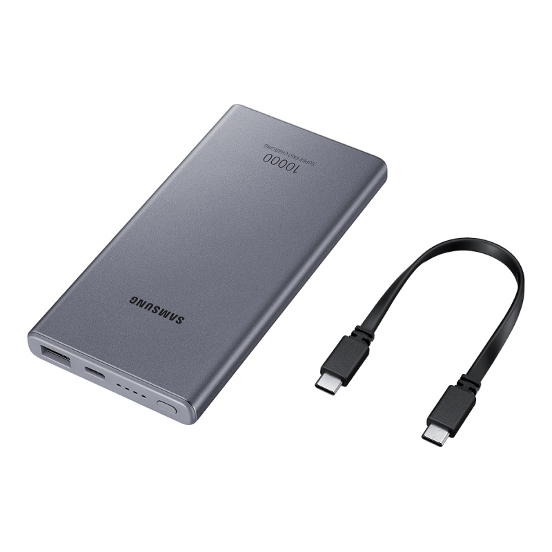 Power Bank Samsung EB-P3300XJRGRU 10000mAh серебристый - ForteMarket Power Bank Samsung EB-P3300XJRGRU 10000mAh серебристый купить,0