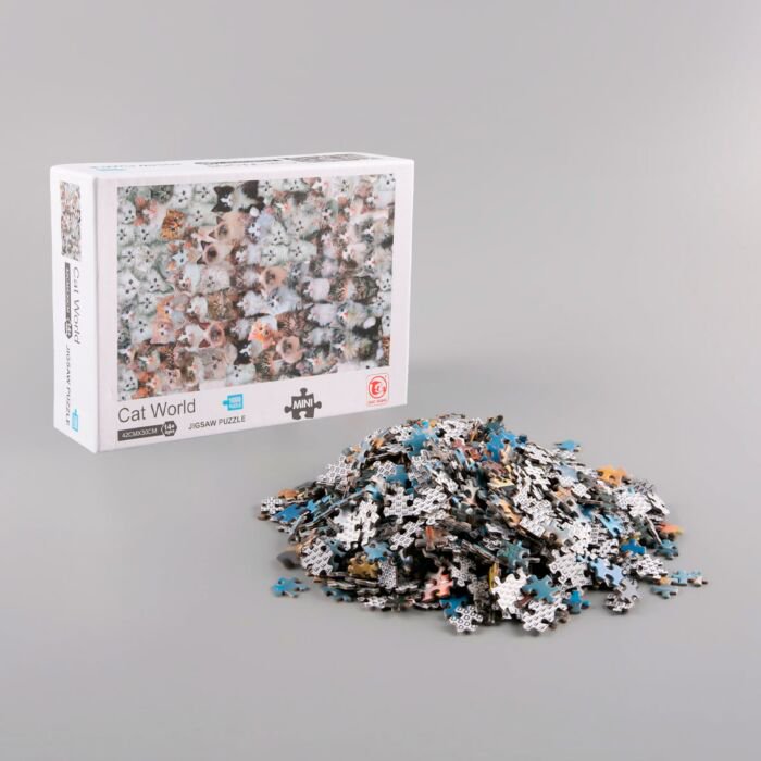 Пазлы Puzzles Мир котиков 1000 деталей