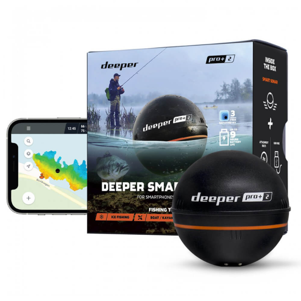 Эхолот Deeper Smart Sonar Pro+ 2 - ForteMarket Эхолот Deeper Smart Sonar Pro+ 2 купить,0