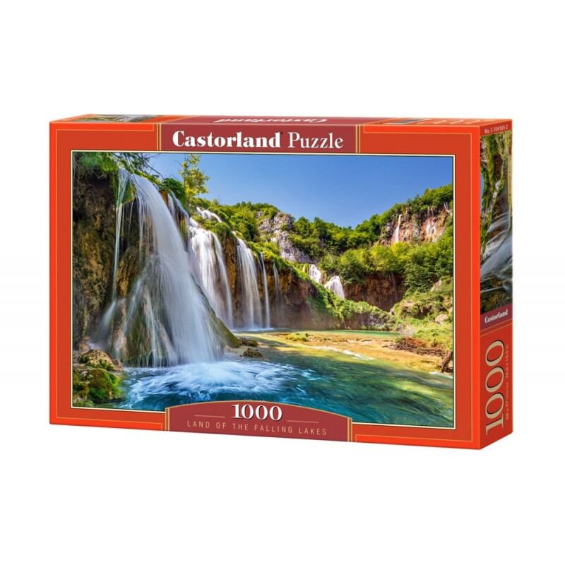 Пазлы Castorland Земля водопадов 1000 деталей купить,NaN