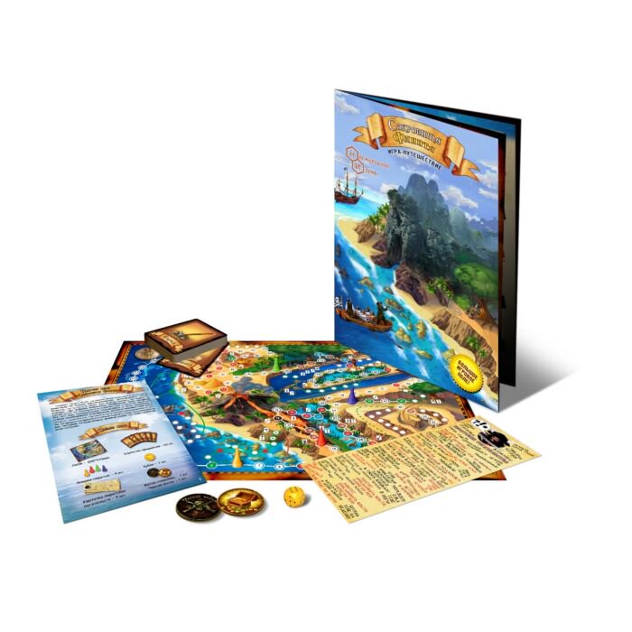 Настольная игра Нескучные игры Сокровища Флинта купить,NaN