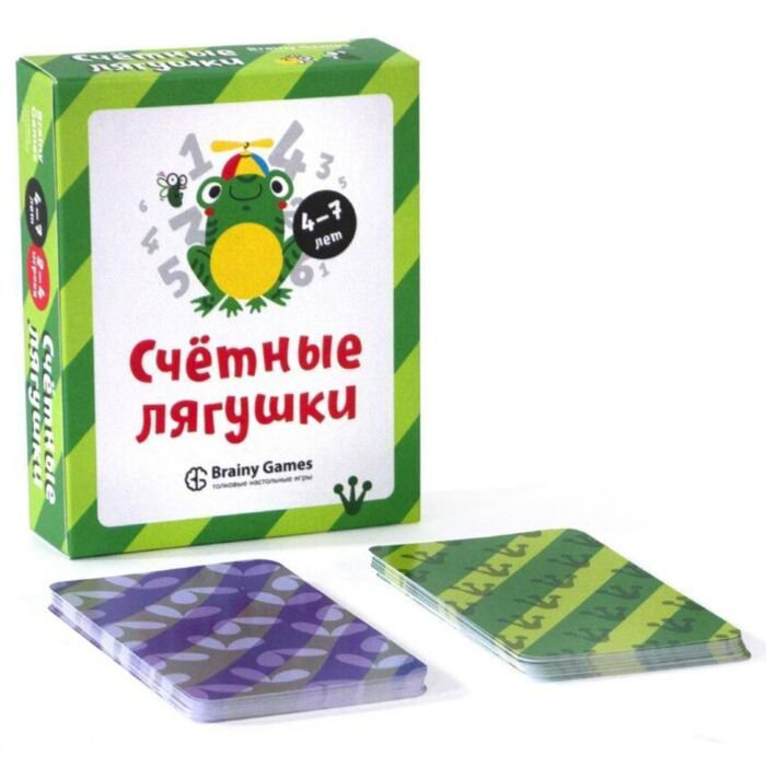 Настольная игра Brainy Trainy  Счётные лягушки   купить,NaN