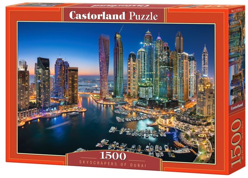 Пазлы Castorland Небоскребы Дубая 1500 деталей купить,NaN
