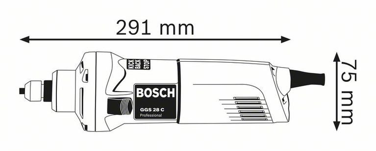 Машинка шлифовальная Bosch GGS 28 C синяя - ForteMarket Машинка шлифовальная Bosch GGS 28 C синяя купить,0