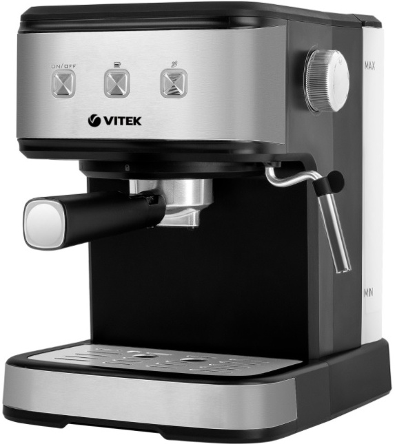Кофеварка Vitek Metropolis VT-8470 серебристая