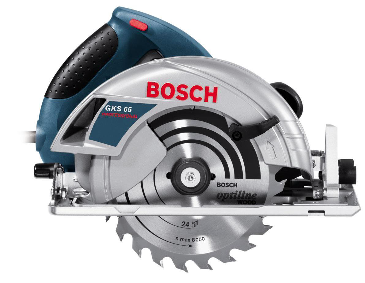 Пила циркулярная Bosch GKS 65 0601667000 синяя купить,NaN