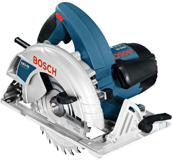 Пила циркулярная Bosch GKS 65 0601667000 синяя купить,NaN