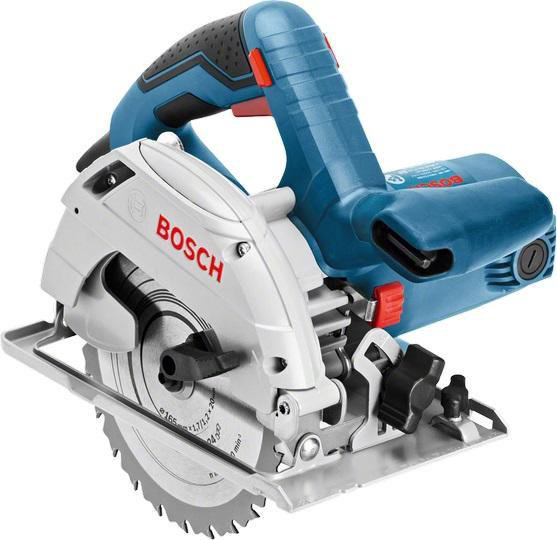 Пила циркулярная Bosch GKS 165 0601676100 синяя купить,NaN