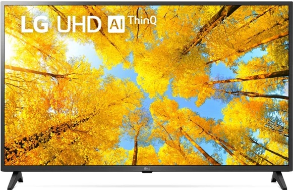 Телевизор LED LG 43UQ75006LF 43" черный