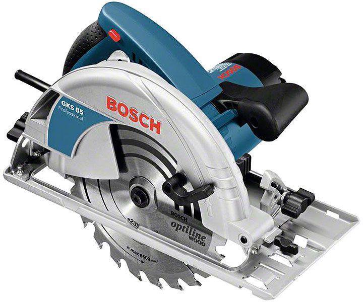Пила циркулярная Bosch GKS 85 060157A000 синяя
