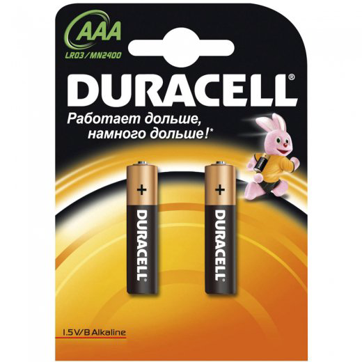 Батарейки Duracell Basic AAAx2