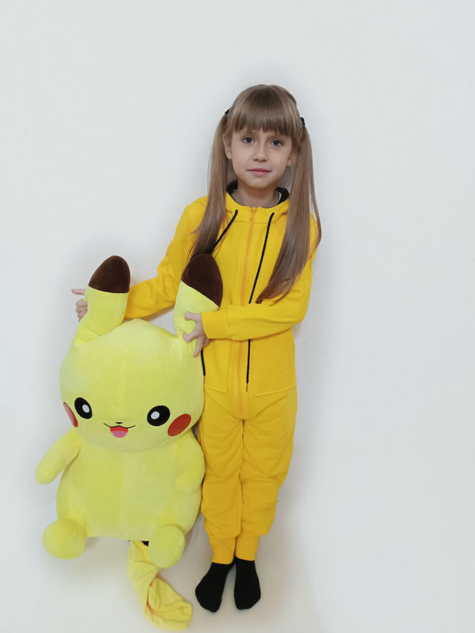 Комбинезон детский Cajin 345345 желтый 110 см