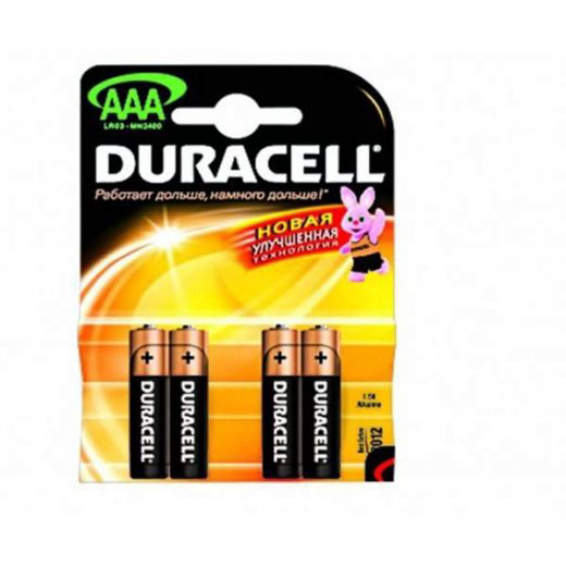 Батарейки Duracell Basic AAAx4