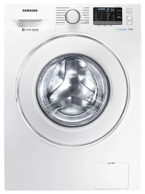 Стиральная машина Samsung WW70J52E0JW белая купить,NaN