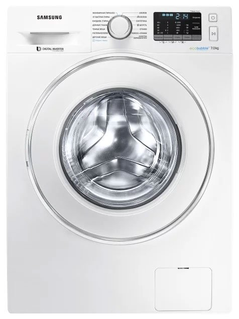 Стиральная машина Samsung WW70J52E0JW белая купить,NaN