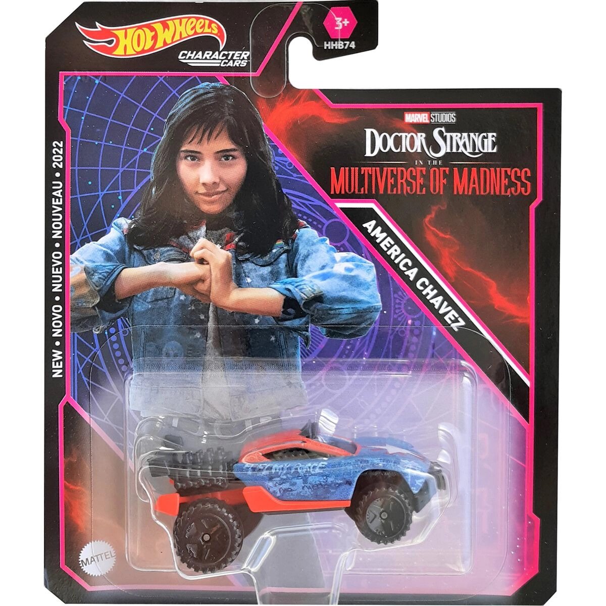 Машинка Hot Wheels Blockbusters America Chavez HHB74/GRM26 купить,NaN
