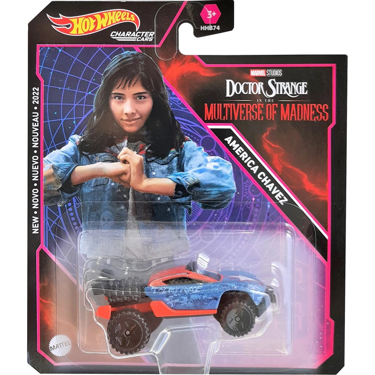 Машинка Hot Wheels Blockbusters America Chavez HHB74/GRM26 купить,NaN