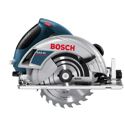 Пила циркулярная Bosch GKS 65 GCE синяя