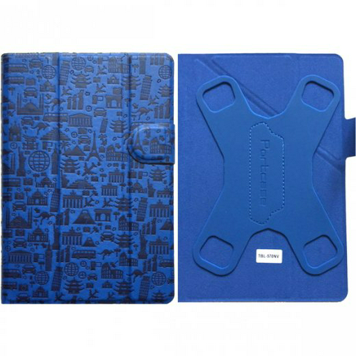 Чехол для планшета Portcase Universal TBL-570 NV 7" синий