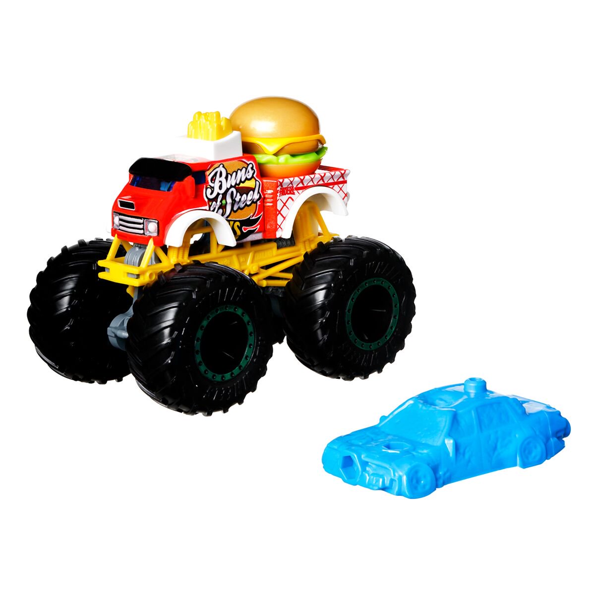 Машинка Hot Wheels Monster Trucks 1:64 Buns of Steel FYJ440/HCP36 купить,NaN