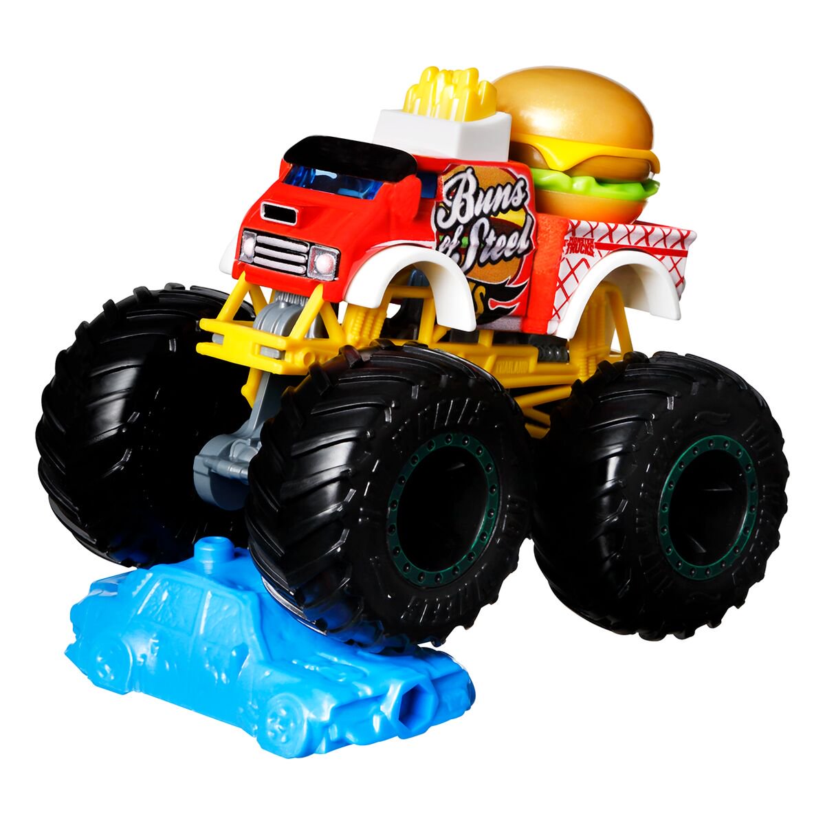 Машинка Hot Wheels Monster Trucks 1:64 Buns of Steel FYJ440/HCP36 купить,NaN