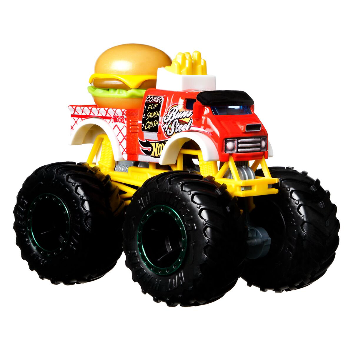 Машинка Hot Wheels Monster Trucks 1:64 Buns of Steel FYJ440/HCP36 купить,NaN