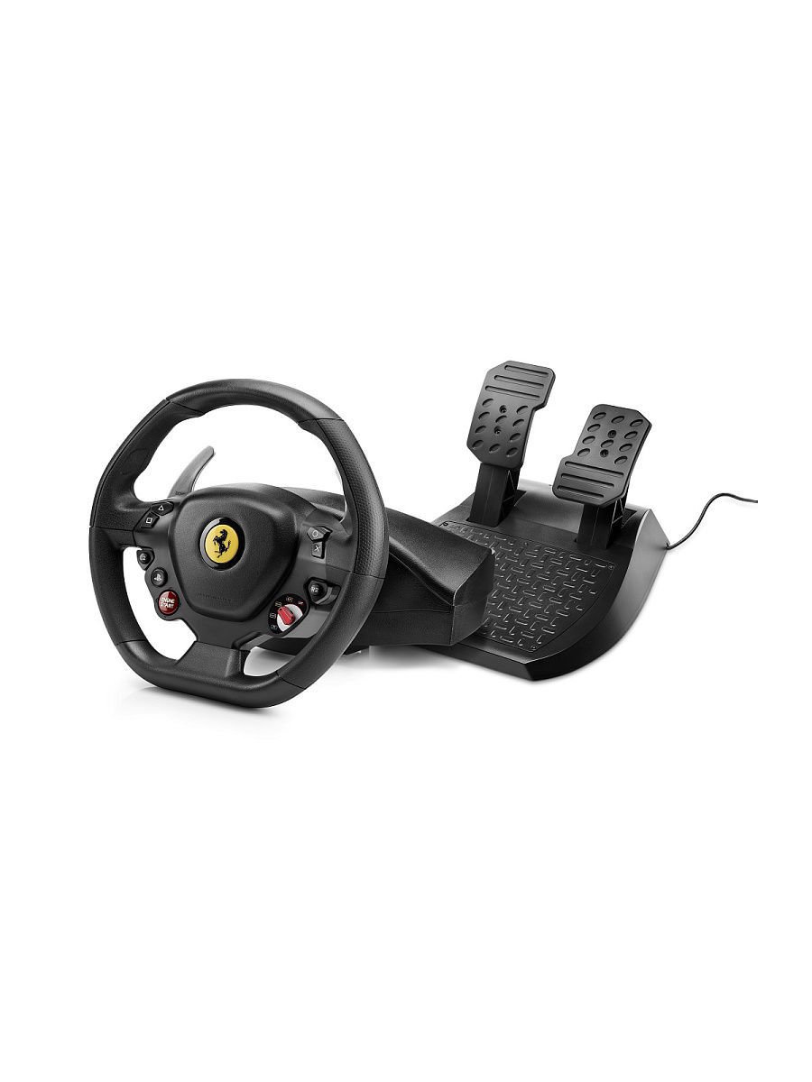 Руль Thrustmaster T80 Racing wheel Ferrari edition PS4, PS3 чёрный