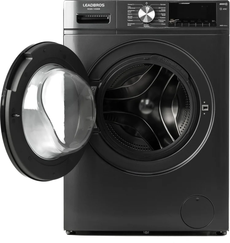 Стиральная машина Leadbros MG80-14586B серая - ForteMarket Стиральная машина Leadbros MG80-14586B серая купить,0