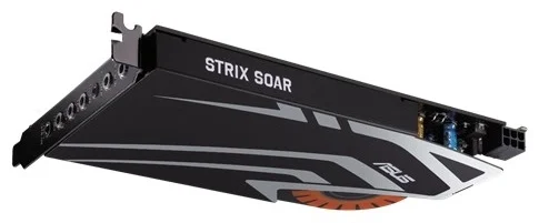 Звуковая карта Asus Strix Soar WOWGAMEBUNDLE PCI-E Black купить,NaN