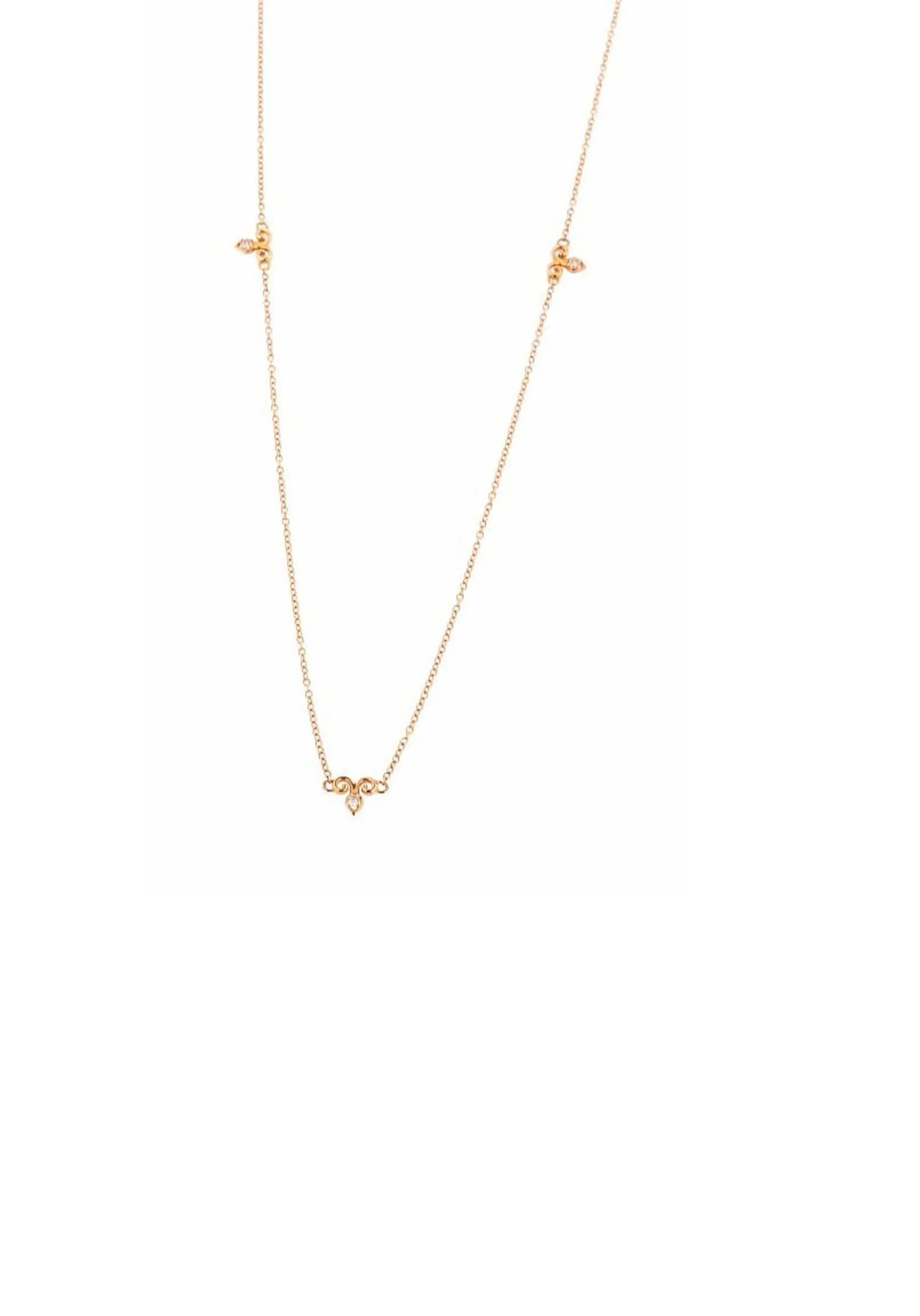 Колье Damiani Alsara 11710/9907 45см 8,5гр купить,NaN