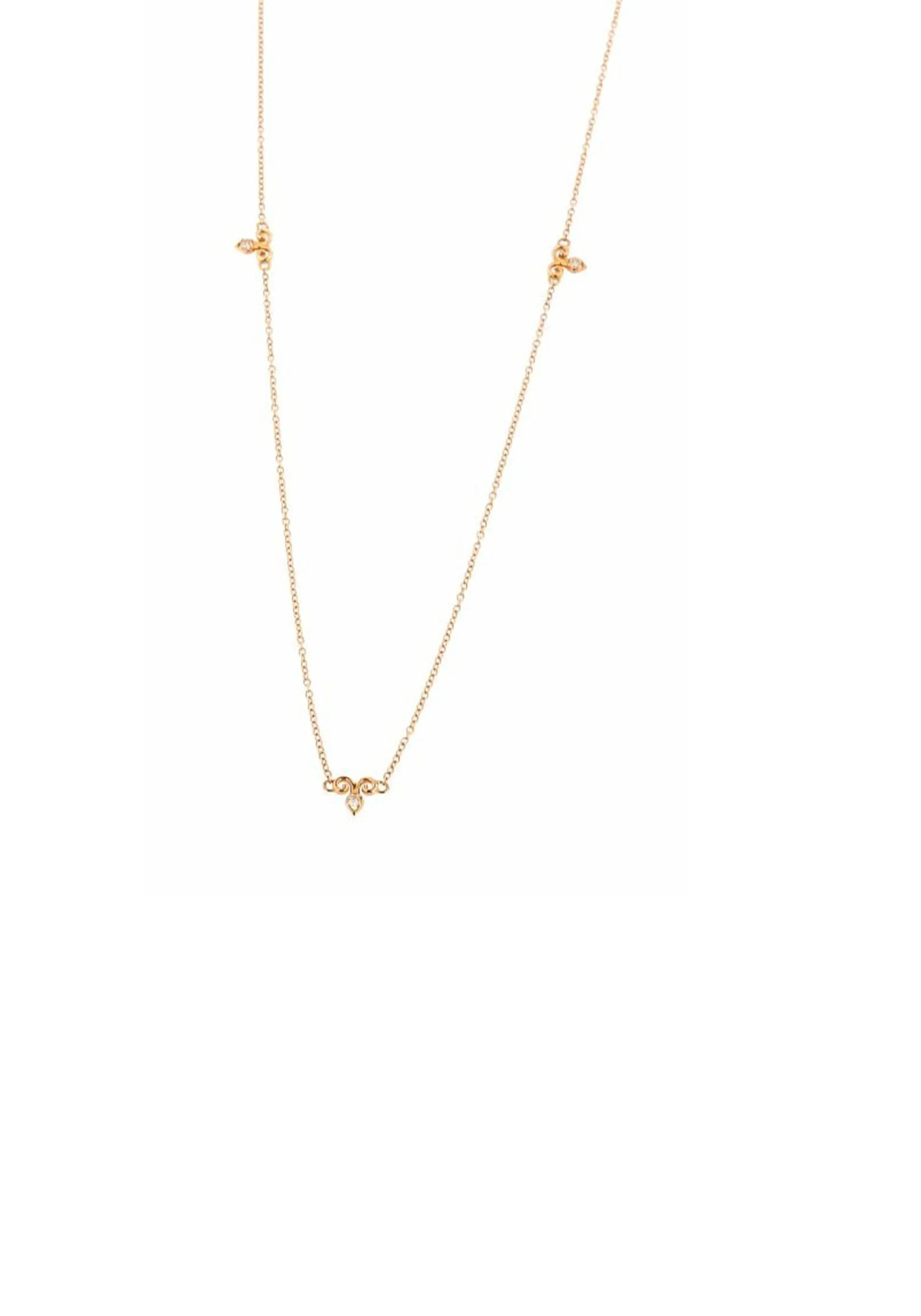Колье Damiani Alsara 11710/9907 45см 8,5гр купить,NaN