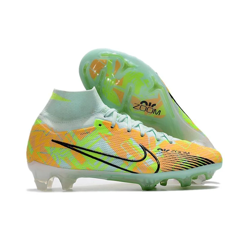 Бутсы Nike Mercurial Superfly 9 orange-green 37