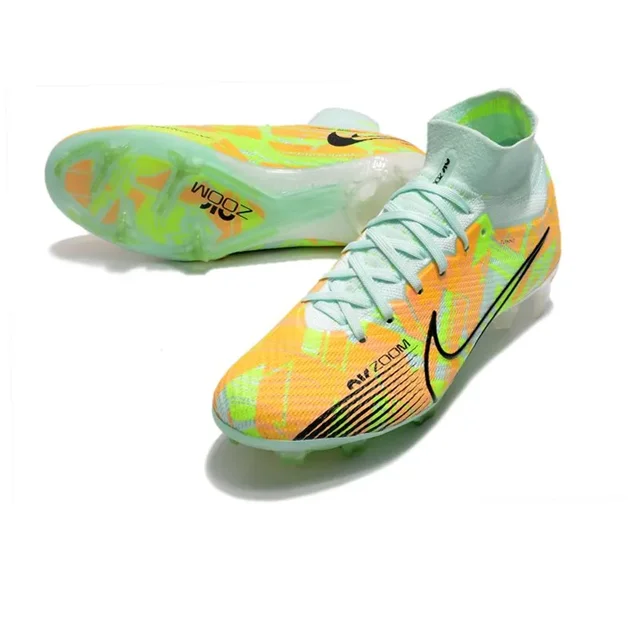 Бутсы Nike Mercurial Superfly 9 orange-green 37
