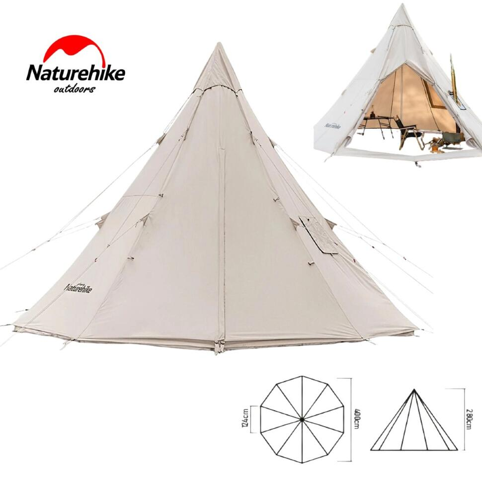 Палатка Naturehike Profound 9.6 NH20ZP002 бежевые купить,NaN