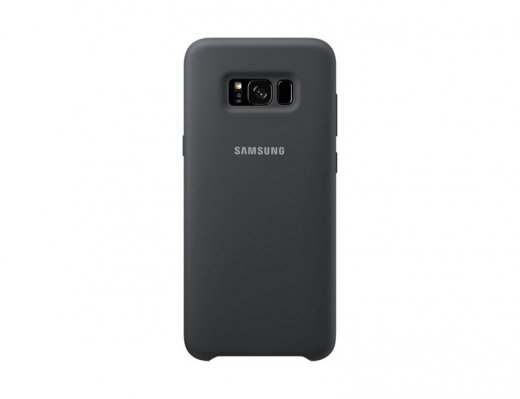 Чехол Samsung Silicone Cover для Galaxy S8 Plus EF-PG955TSEGRU темно-серый