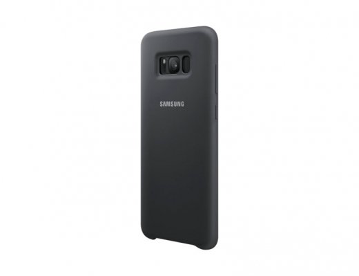 Чехол Samsung Silicone Cover для Galaxy S8 Plus EF-PG955TSEGRU темно-серый