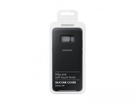 Чехол Samsung Silicone Cover для Galaxy S8 Plus EF-PG955TSEGRU темно-серый