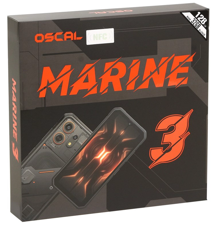 Смартфон Oscal Marine 3 8/128 G Starlight White купить,99990