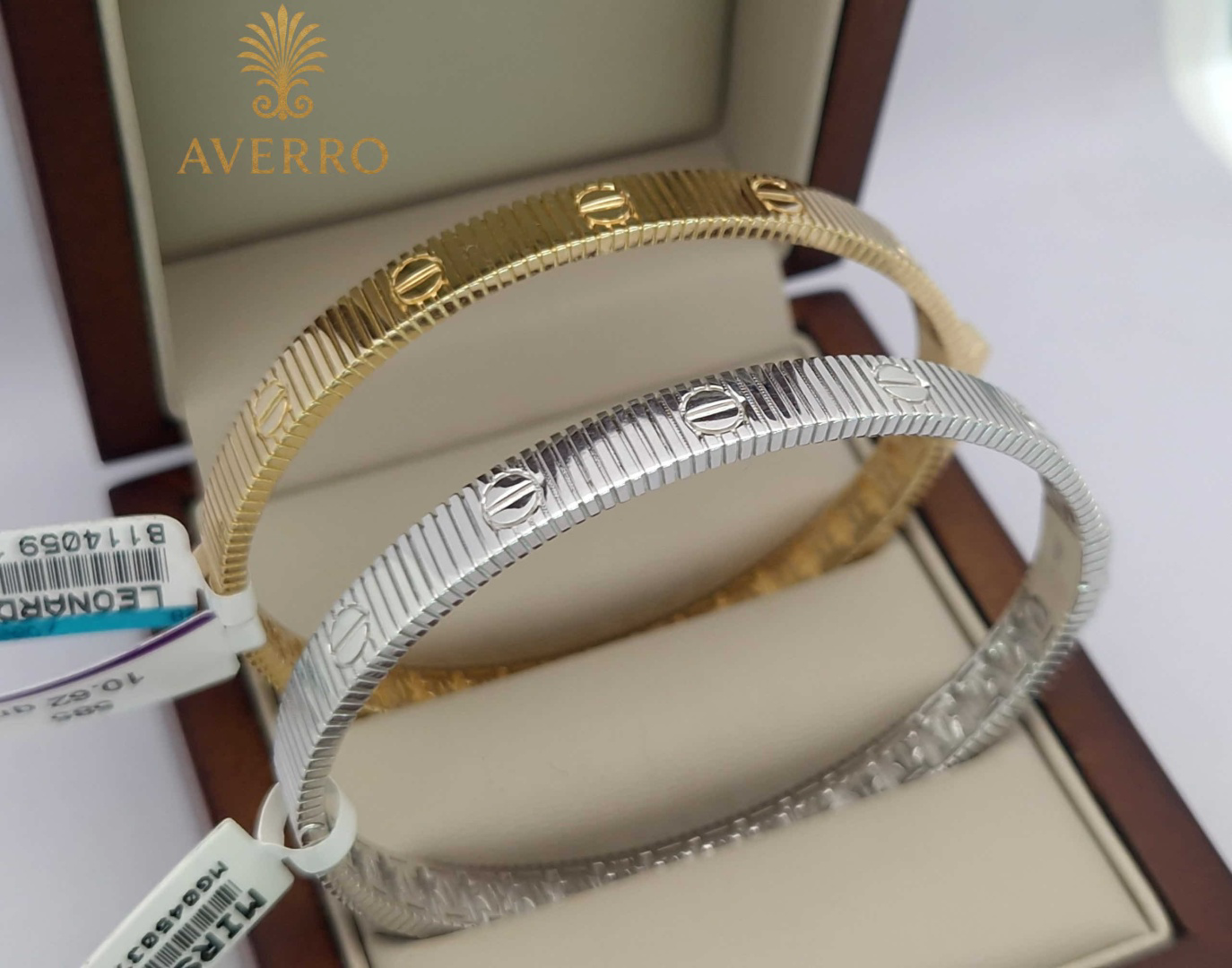 Браслеты Averro Avt201220251 золото 21.87гр 18-19см 2шт купить,1636700