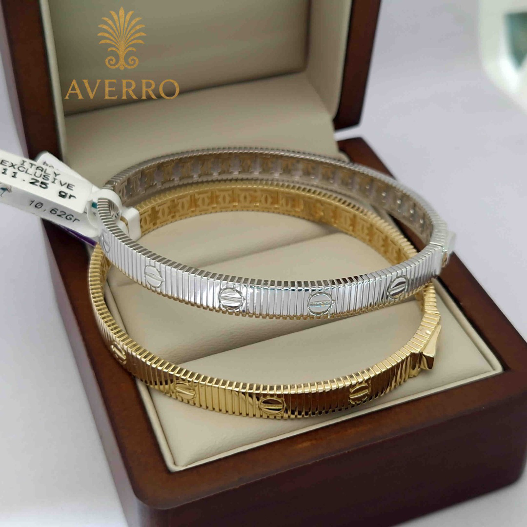 Браслеты Averro Avt201220251 золото 21.87гр 18-19см 2шт купить,1636700