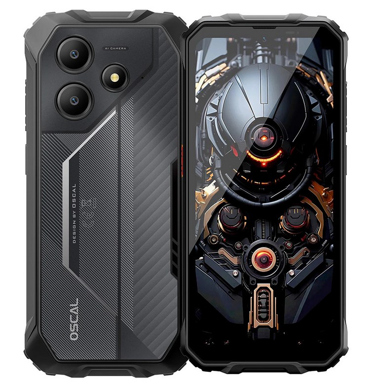 Смартфон Oscal Marine 2 8/128 GB Black купить,NaN