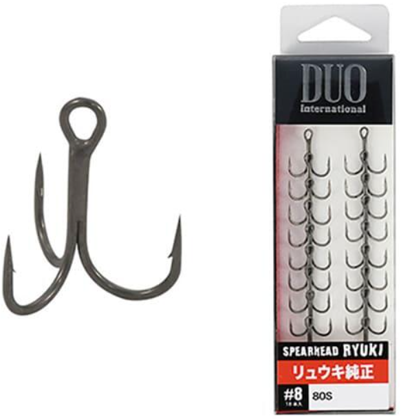 Крючки DUO Spearhead Ryuki Hook RK-TR №8 купить,NaN