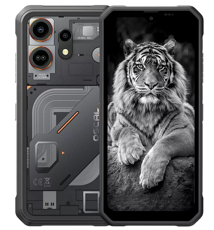 Смартфон Oscal Marine 3 8/128 GB Phantom Black + подарок купить,NaN