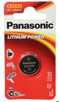 Батарейки Panasonic CR-2025EL/1B