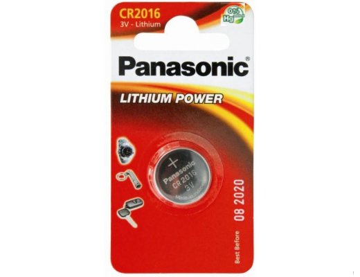 Батарейка Panasonic CR-2016EL/1B