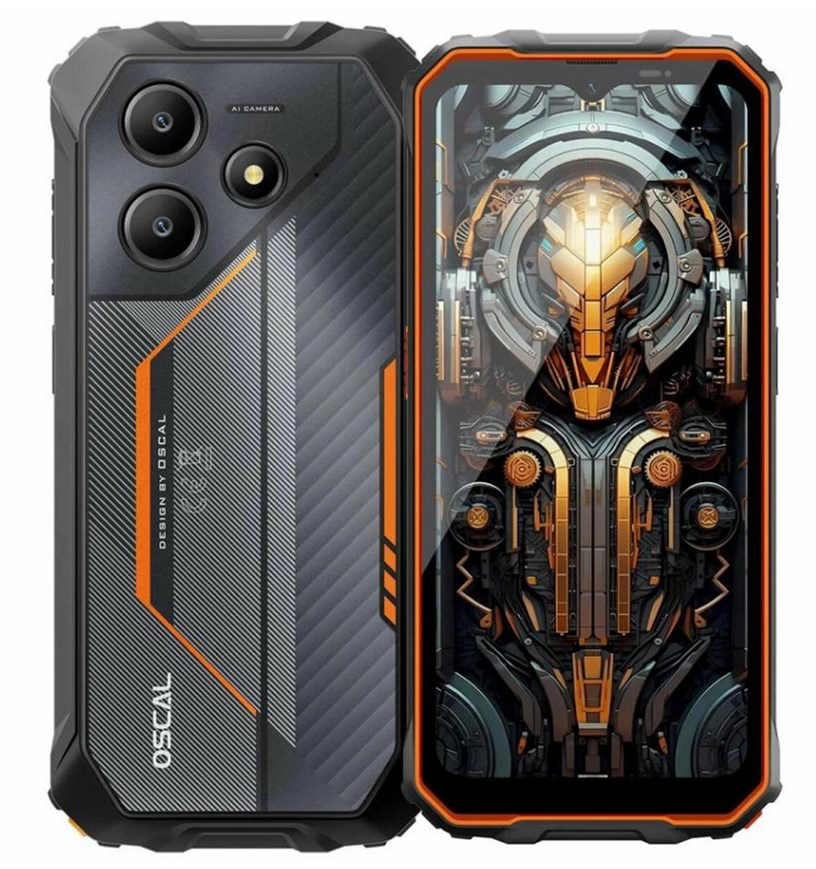 Смартфон Oscal Marine 2 8/128 GB Orange + подарок купить,NaN