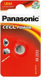 Батарейка Panasonic LR-44EL/1B