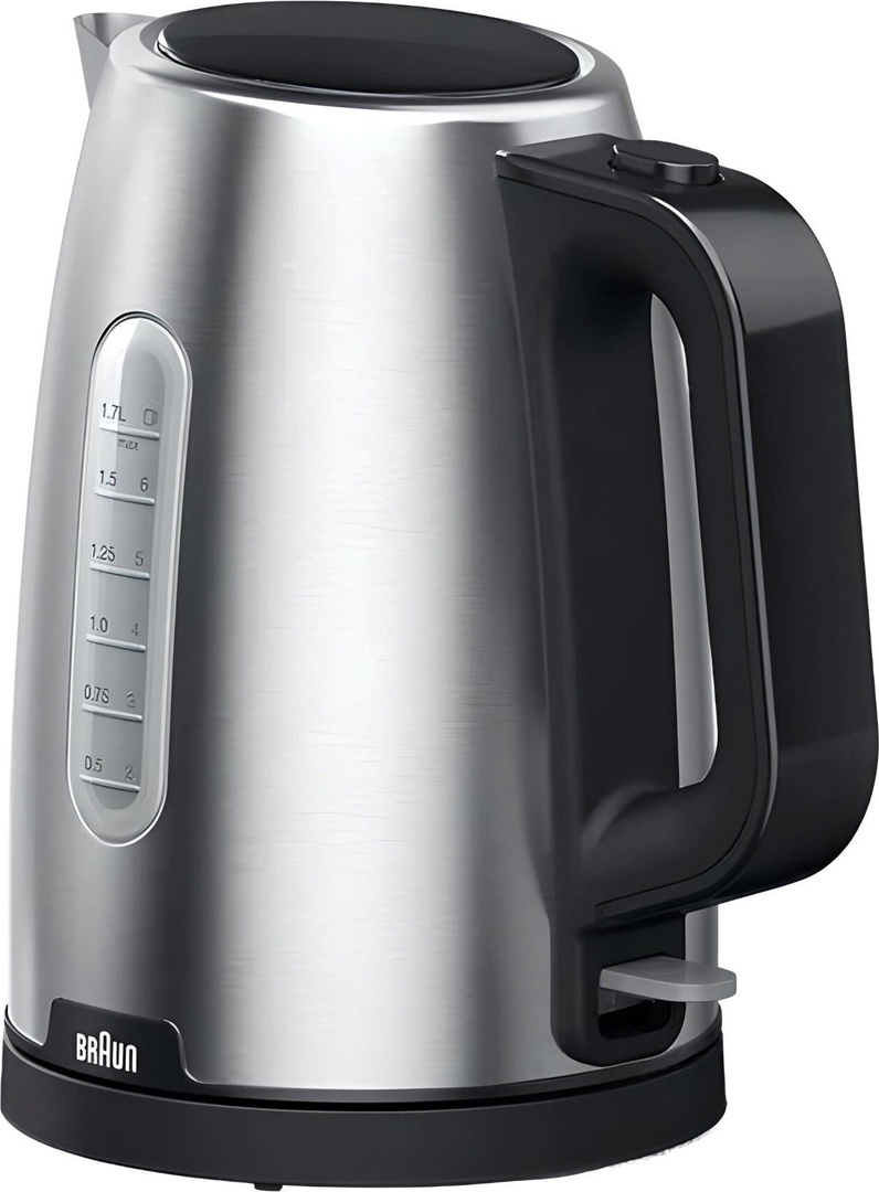 Электрочайник Braun WK1500BK 1.7 л черно-серебристый купить,28989